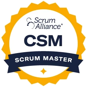 scrum alliance CSM certification logo
