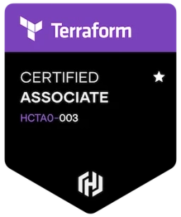 Terraform certification logo